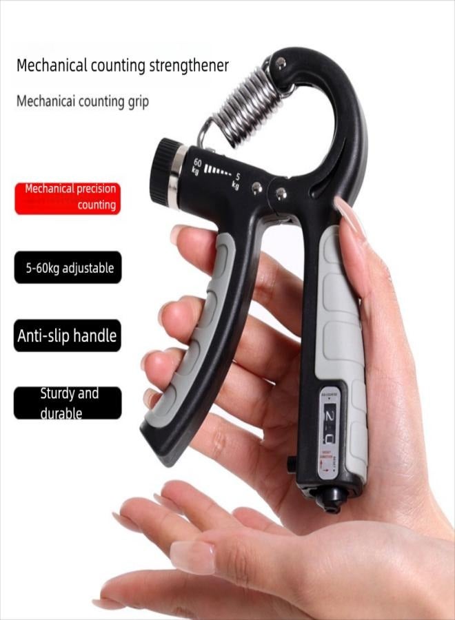 ELESOL Hand Grip Strengthener Adjustable Resistance 10-130 lbs Forearm Exerciser，Grip Strength Trainer for Muscle Building and Injury Recovery fo - Image 2