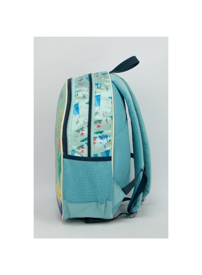 SunCe Disney Frozen 2-Compartment Zipper Closure School Backpack Multicolour 14.3 x 10.63 x 5.9 Inch SUNS-3071FRZ  - Image 5