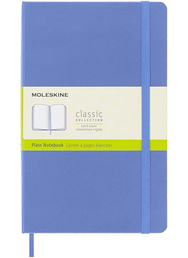 Classic Notebook Hard Cover Large 5" X 8.25" Plain Blank Hydrangea Blue 240 Pages - pzsku/Z216E5493DF1E8163F735Z/45/_/1722500705/c44bca86-6b96-4a7a-9097-c413579bcba3