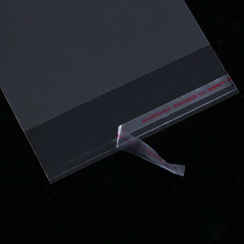 Spot Transparent Packaging Bag Opp Material Self-Adhesive Bag Jewelry Clothing Packaging Bag Self-Sealing Self-Adhesive Sticker - Image 4