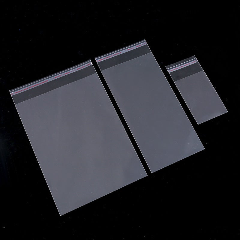 Spot Transparent Packaging Bag Opp Material Self-Adhesive Bag Jewelry Clothing Packaging Bag Self-Sealing Self-Adhesive Sticker - Image 1