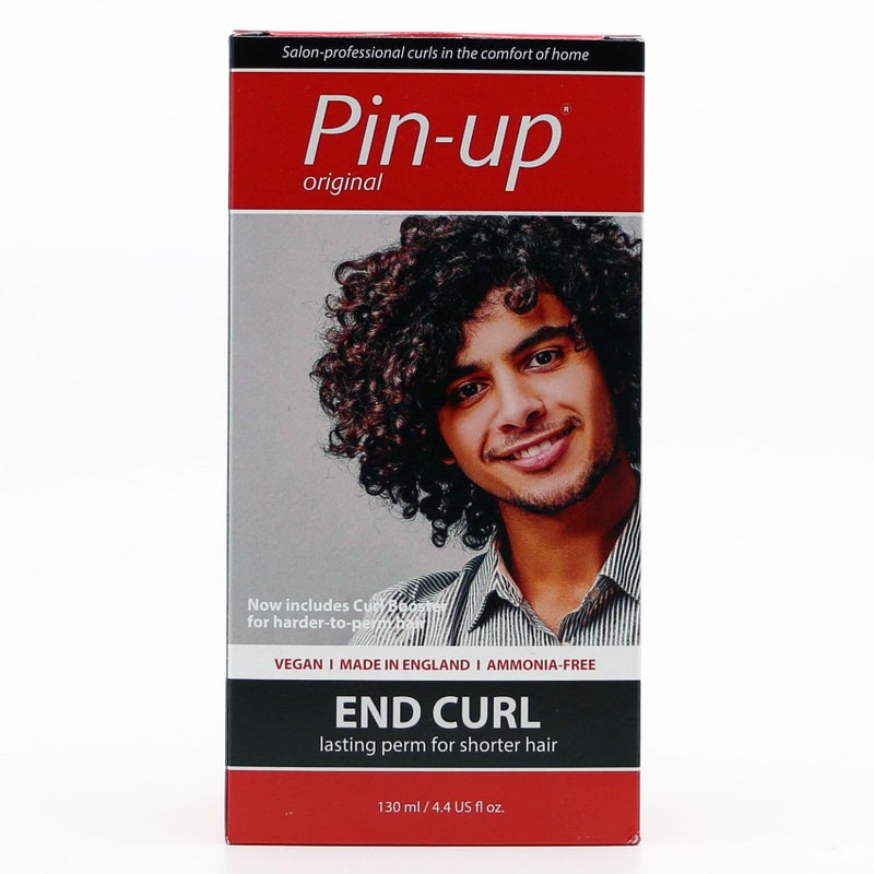 Pin-Up Original بيرم المنزل لنهاية تجعيد الشعر القصير، نتائج محددة وطويلة الأمد 130 مل - Image 1