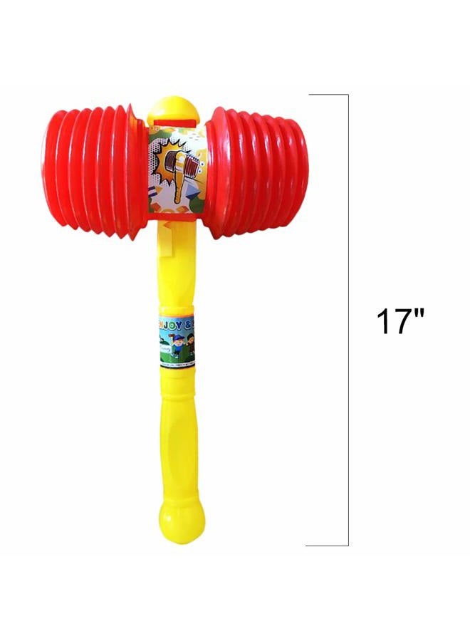 ArtCreativity Halloween Giant Squeaky Hammer for Kids, 17 Inch Squeaky Toy, Perfect for Clown, Carnival and Circus Party Favors, Fun Gift for Boys and Girls - Image 3