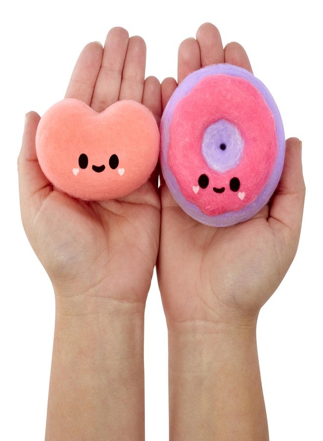 Fluffie Stuffiez Jelly Bean & Donut Minis Collectible Feature - Surprise Reveal Unboxing Soft and Squishable Tactile Play Fidget DIY - Image 1