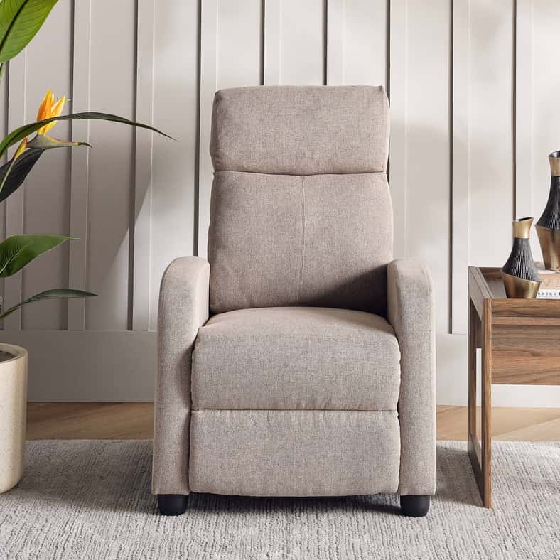 Pan Home كرسي استرخاء مفرد بيج - Image 3