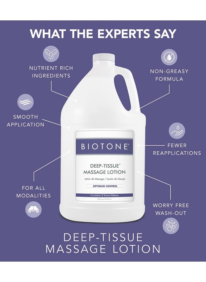 بيوتون لوشن تدليك الأنسجة العميقة من بيوتون، قوام غني، انزلاق يدوم طويلاً، يُستخدم للتدليك السويدي، ونقاط الزناد، والرياضة، والأنسجة العميقة، تطبيق سلس، بدون رائحة - Image 4