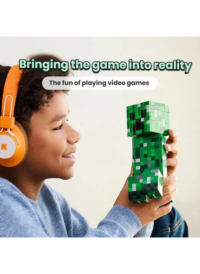 general Minecraft Creeper Building Block Model Decoration Children's Educational Toys Assembling Game Gifts for Family and friends - Image 2