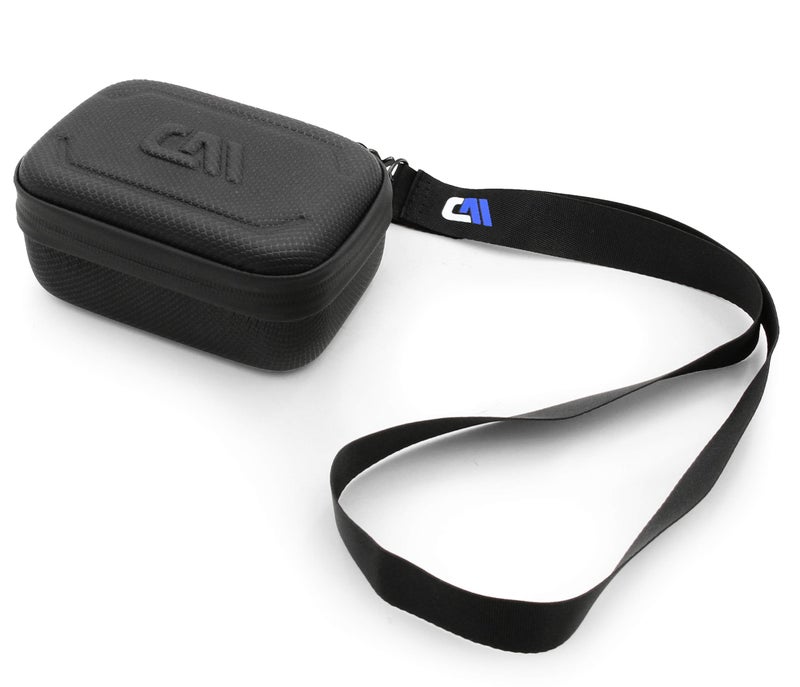 CASEMATIX حافظة CASEMATIX متوافقة مع جهاز Garmin Edge 1050، eTrex Solar GPS جهاز ملاحة محمول، SE 2.2، 10، 22x، 30x، Touch 35 والمزيد - حافظة مع حبل ومشبك لحزم GPS حتى 4.75" - Image 2