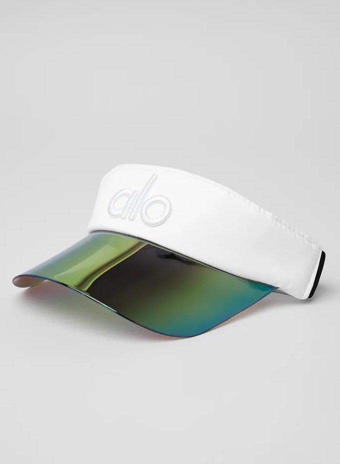 alo Alo Airlift Solar Visor White  - Image 2