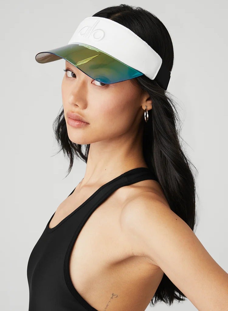 alo Alo Airlift Solar Visor White  - Image 3