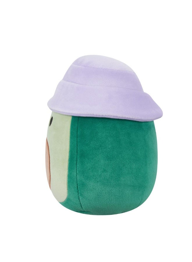 Squishmallows SQCR - Little Plush (5" Squishmallows) (Austin - Green Avocado W/Bucket Hat) - Image 3