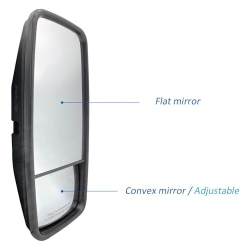 Boursin Side Door Mirror Rh For Isuzu Truck NPR NPR-HD NPR-XD NQR NRR Chevrolet GMC W3500 W4500 W5500 4JJ1 4HK1 Diesel Gas 2008-24 Passenger Side - Image 2
