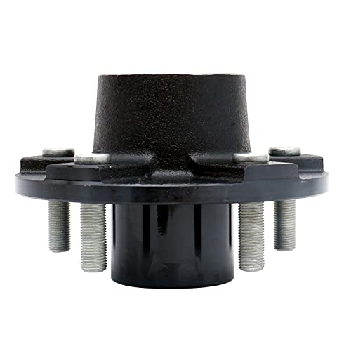 FKG Trailer Hub Spindle Kit 5 Bolt on 5" Bolt Circle Fit for 3,500 lb. axles with 1-3/8 Inch to 1-1/16 Inch Tapered Spindles, Set of 2 - Image 4