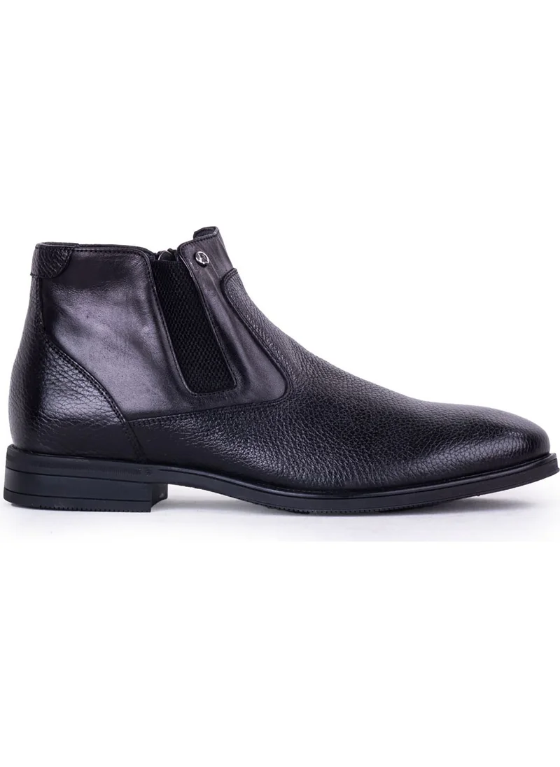 pierre cardin 4K 1196063 Leather Zippered Men's Boots