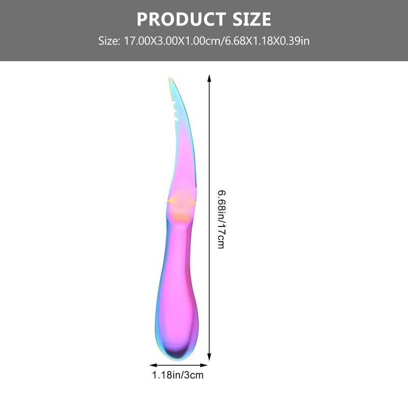 Stainless Steel Shrimp Peeler Deveiner Tool for Seafood Cleaning and Shell Removal - Image 3