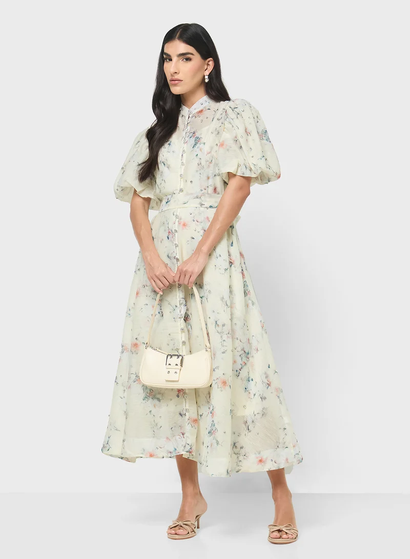 ELLA Floral Print Dress