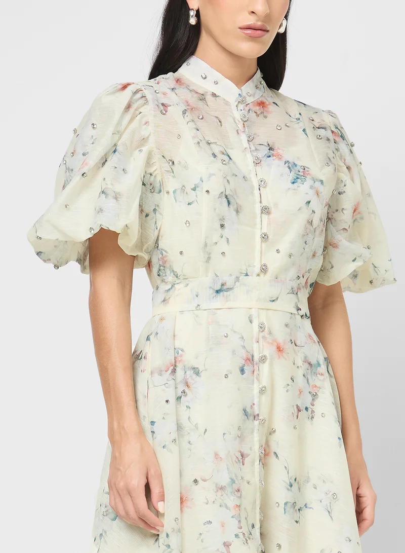ELLA Floral Print Dress