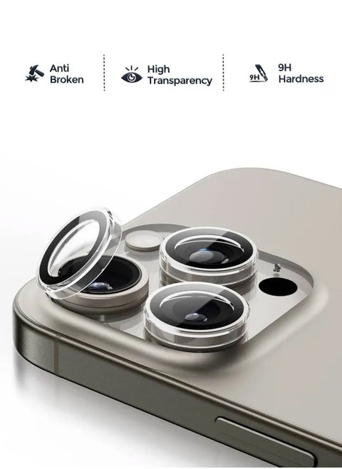 Camera Lens Protector Tempered Glass For Apple iPhone 16 Pro Max/16 Pro