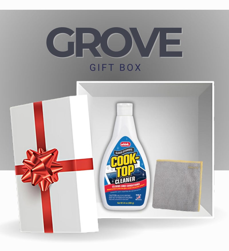 GROVE Whink Cooktop Cleaner 24 oz Bundle with Microfiber Cloth - Gentle Yet Effective Glass Stove Top Cleaner - Protects and Conditions Smooth Top Ranges - Removes Cooking Residues - (2 Items) - Image 5