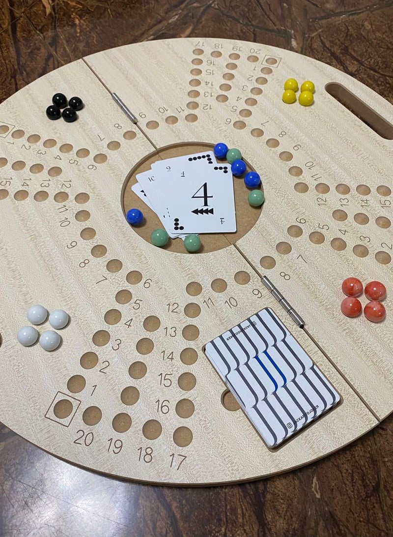 جاكارو جوكر جاكارoo جوكر 4 لاعبين بيج مع حقيبة - Image 5