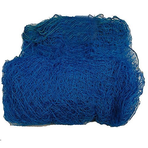 Netco Power 20 Feet X 10 Feet Nylon Cricket Practice NET with Bundle Offer (20X10 with 6 Balls) Blue - Image 2