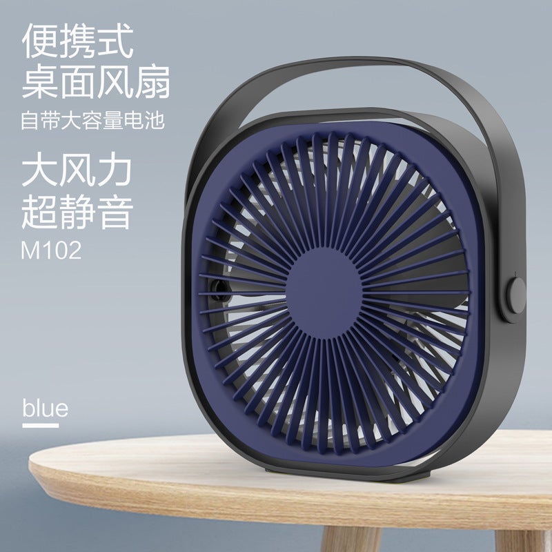 6-Inch Desktop Fan Creative Portable Portable Usb Charging Desk Fan Air Conditioner Silent Summer Gift - Image 3