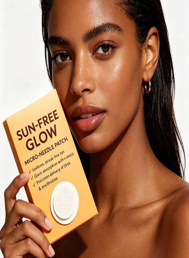 لصقات PurevLab Sun Free Glow، إصدار 2026 الجديد من لصقات PurevLab Sun Free Glow Microdarts، احصلي على سمرة سريعة بدون التعرض لأشعة الشمس، مناسبة لجميع أنواع البشرة، عبوة من قطعتين - Image 5