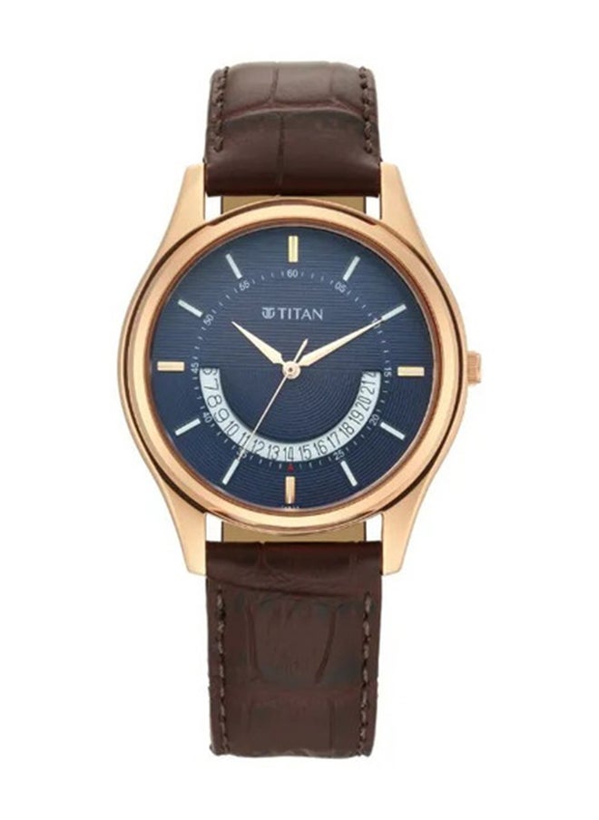 TITAN Titan Lagan - Blue Dial Analog Watch for Men  - Image 2