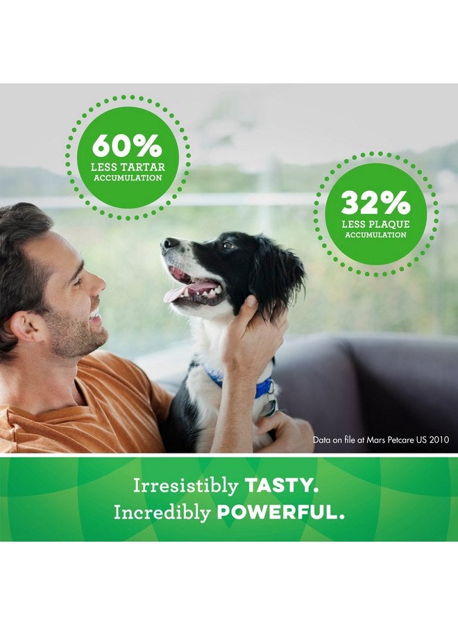 GREENIES TEENIE Natural Dog Dental Care Chews Oral Health Dog Treats 3-Flavor Variety Pack, (3) 12 oz. Pouches, 129 Total Treats - Image 4