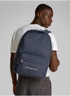 Calvin Klein Jeans Men's Laptop Backpack - Polyester, Blue  - Image 2