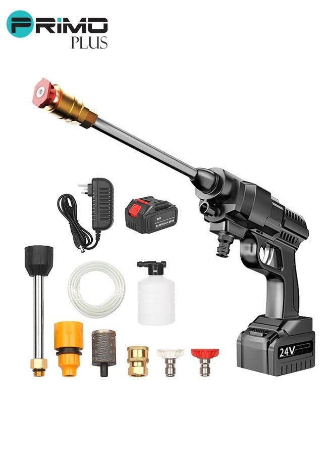 بريمو بلس ماكينة غسيل كهربائية لاسلكية تعمل بالضغط العالي متعدد الألوان 9 متر | V24  | PR202 - Image 1
