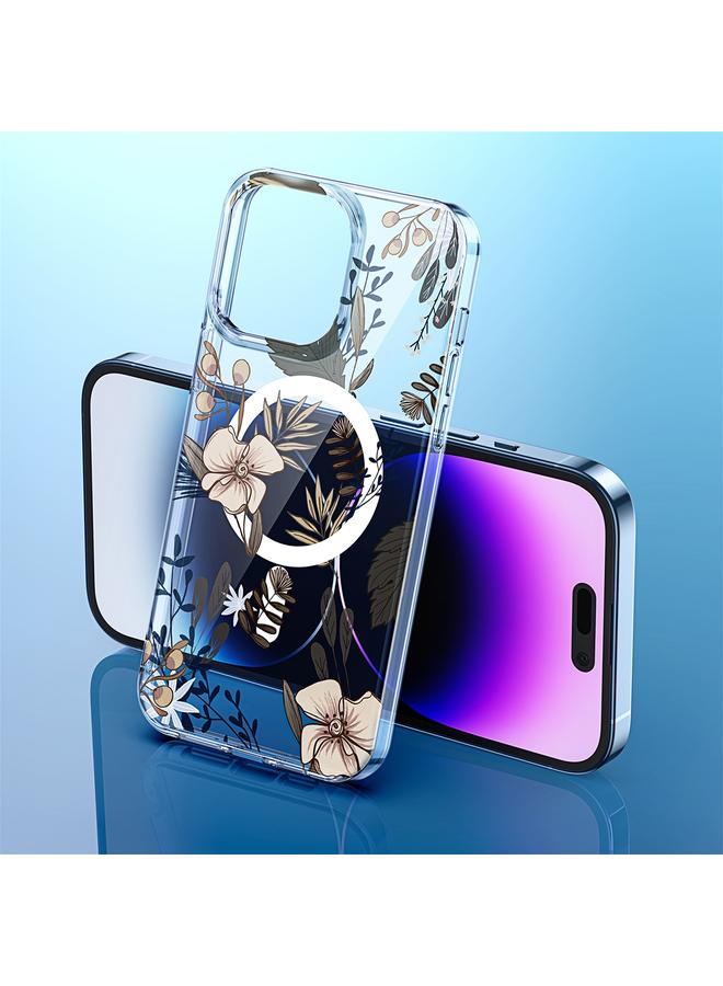 S-TOP Case For iPhone 14 Pro Transparent Double Sided Magsafe Phone Case - Image 2