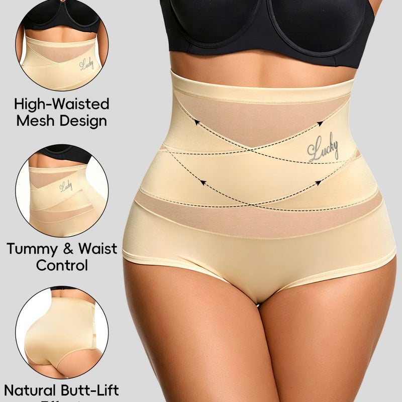 High Waist Tummy Control Shapewear Briefs - Image 2