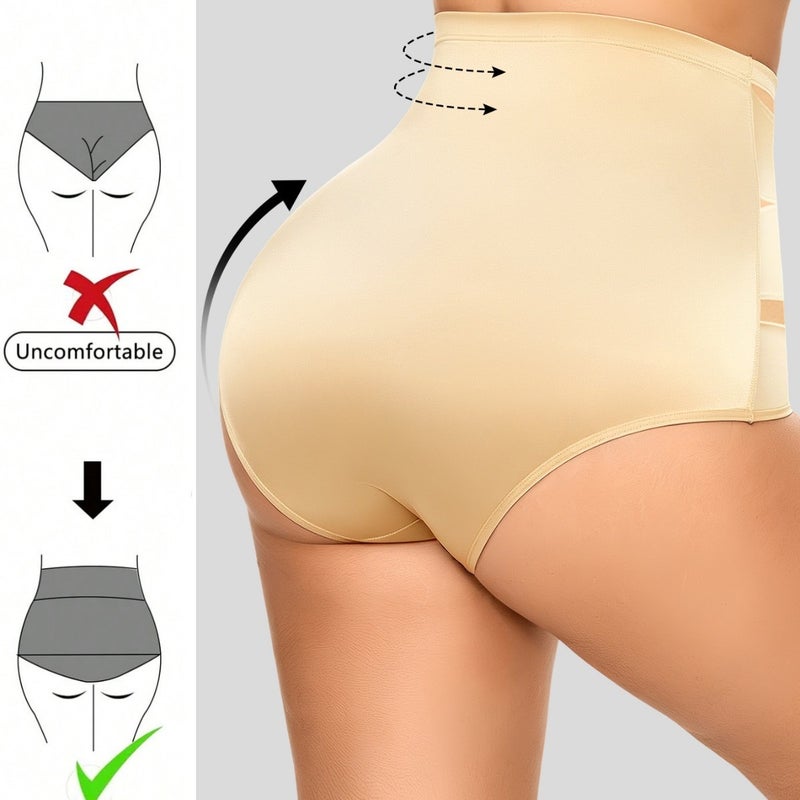 High Waist Tummy Control Shapewear Briefs - Image 3