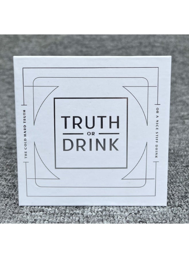 NIBEMINENT الحقيقة أو الشراب. لعبة بطاقات لتجمع الأصدقاء