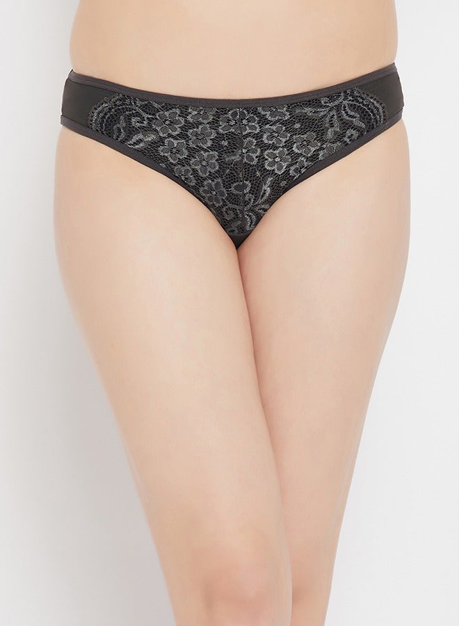 Clovia Clovia Pack of 5 Low Waist Sheer Bikini Panty - Image 2