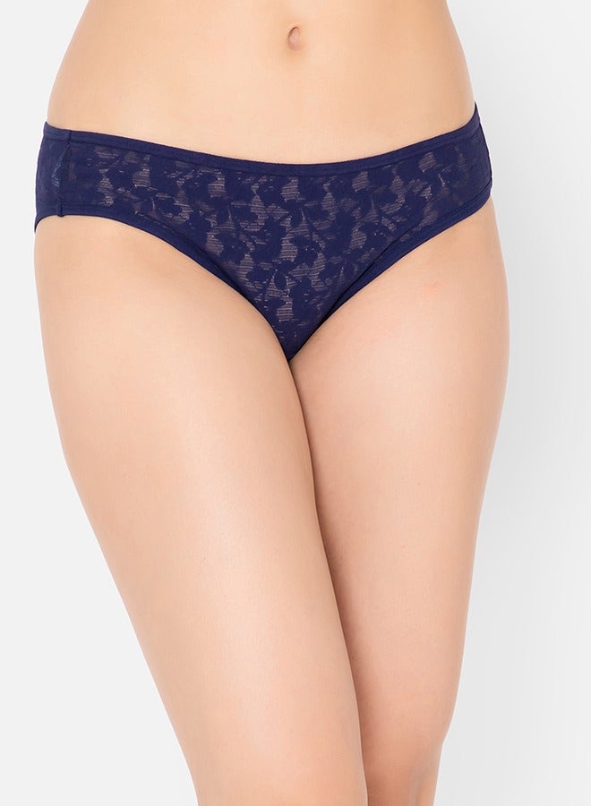 Clovia Clovia Pack of 5 Low Waist Sheer Bikini Panty - Image 5