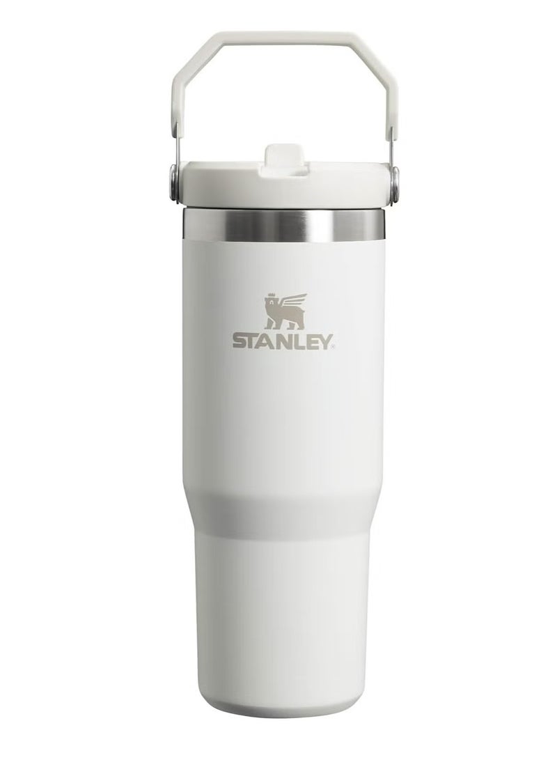 Stanley STANLEY IceFlow Stainless Steel Tumbler with Straw - Vacuum Insulated Water Bottle for Home, Office or Car - Reusable Cup with Leak-Resistant Flip Straw, Keeps Drinks Cold for 12 Hours or Iced for 2 Days, 30 oz Frost - Image 1