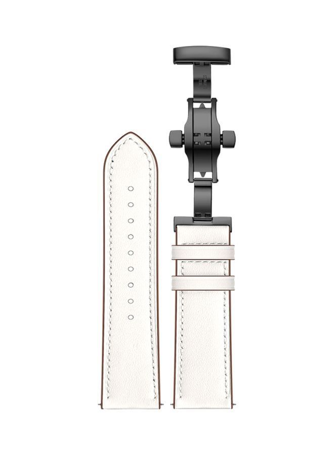 vesus Replacement Band For Huawei Watch GT 2e - 46mm White/Black