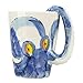 HOMEE 3D Coffee Mug, Handmade Hand Painted Creative Art Mug Ceramic Milk Cups Travel Mug Ocean Octopus Squid Style with - Image 2