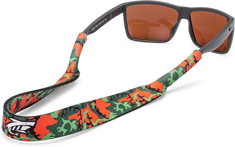 Pilotfish Neoprene Sunglasses Strap – Neoprene Eyewear Retainer, Secure Floating Sunglass Cord with Anti-Slip Ends - Image 1