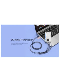 كابل شحن - Cyclone 5A Fast Charging One-To-Three Charging Cable Rc-199Th-Blue - pzsku/Z2170C033E21CD04AA540Z/45/_/1689754456/ce3c1a96-e921-4212-99f2-c67644851447