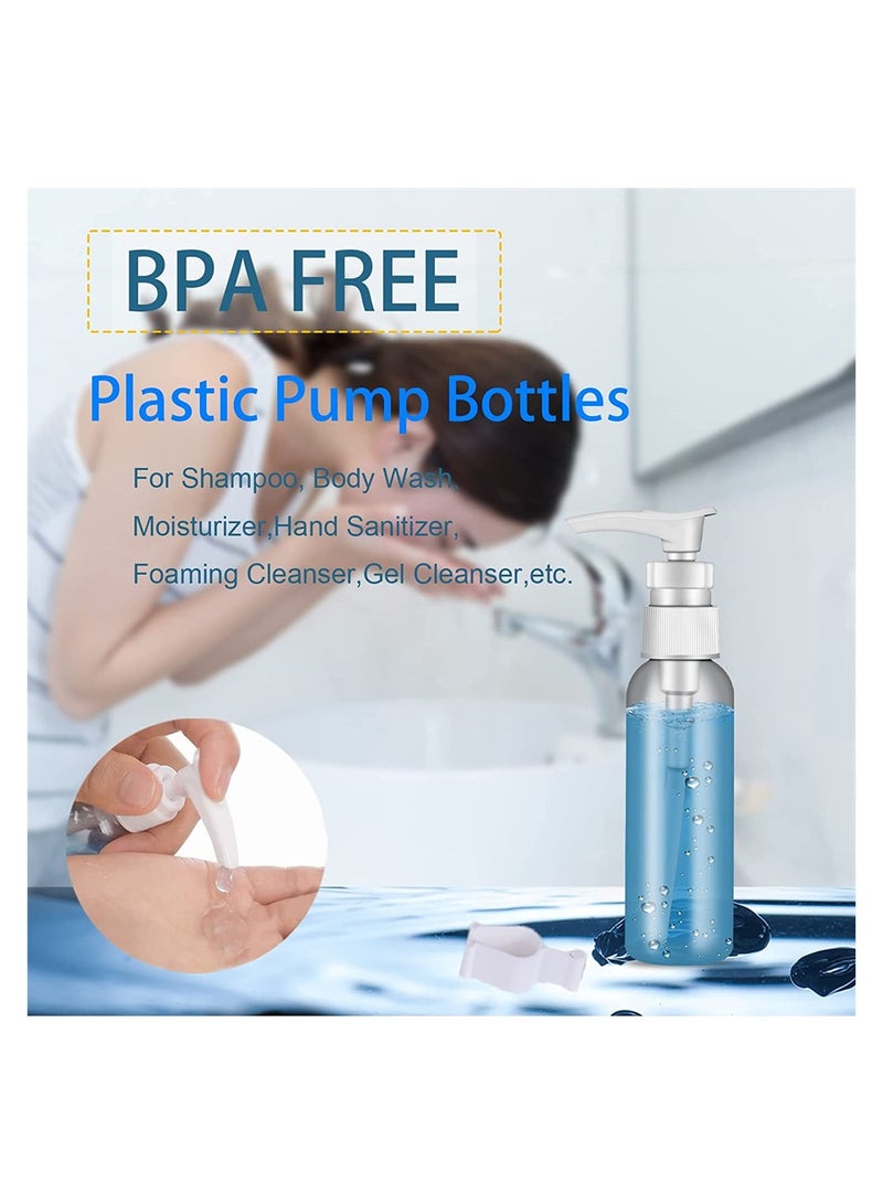 Leak Proof Silicone Travel Bottles Set 21 Pack TSA Approved Squeezable Toiletry Containers BPA Free Perfect for Travel Accessories Shampoo and Conditioner - Image 3