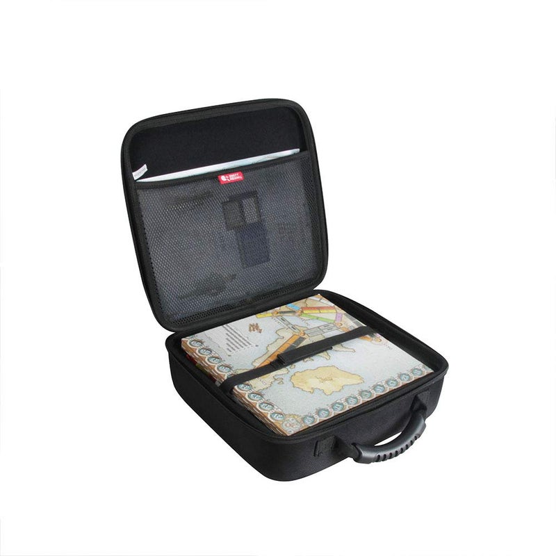 Hermitshell Hard Travel Case for Asmodee Ticket to Ride Board Game 2025 Refresh Fits Main Game USA 1910 Expasion - Image 2