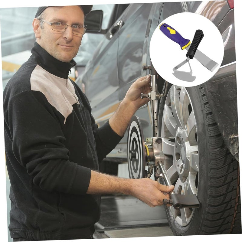 Luxshiny 4 Sets Tire Repair Tool Set Wheel Weights Balance Remover Tool for Cars - Image 3
