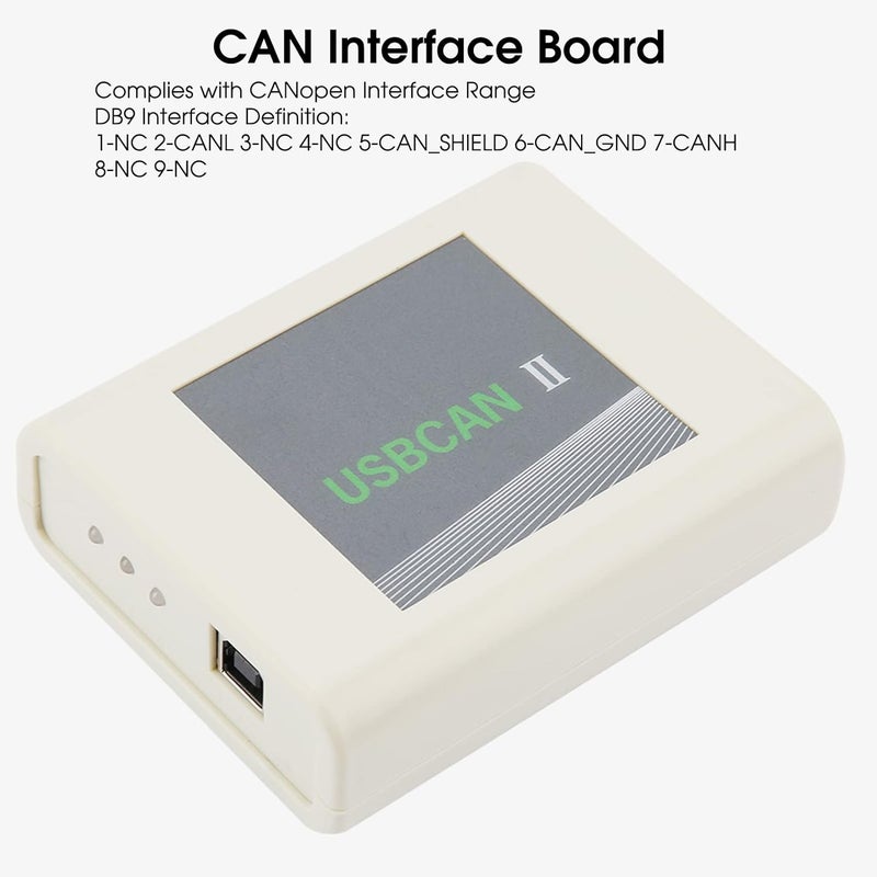 Wal front USB to CAN Analyzer Double Way USBCAN II Debugger Industrial Grade High Speed Channel Debugger Support CAN Delay - Image 5