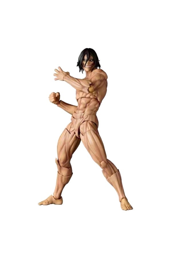 general Attack on Titan Movable Doll Model Decoration Eren Yeager Desktop Decoration Toy Gift for Family and Friends - Image 1