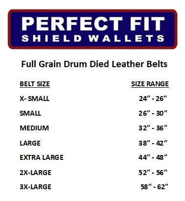 Perfect Fit Shield Wallets Mechanics Belt Buckleless No Scratch Leather Work Belt Hook and Loop Garrison Belts 1 1/2 Inch Wide Black Drum Died - Image 3