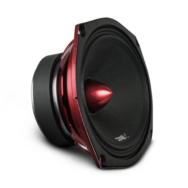DS18 PROX694 BM Loudspeaker 6x9 Midrange Red Aluminum Bullet 400W Max 200W RMS 4 Ohms Premium Quality Audio Door Speakers for CarTruck and Motorcycle Stereo Sound System 1 Speaker - Image 2