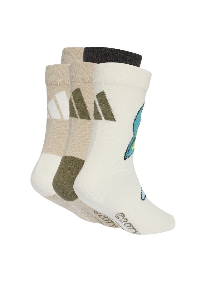 Adidas Simp 5Pp So Brown Training Socks For Junior 7.5K - 9.5K - Image 2